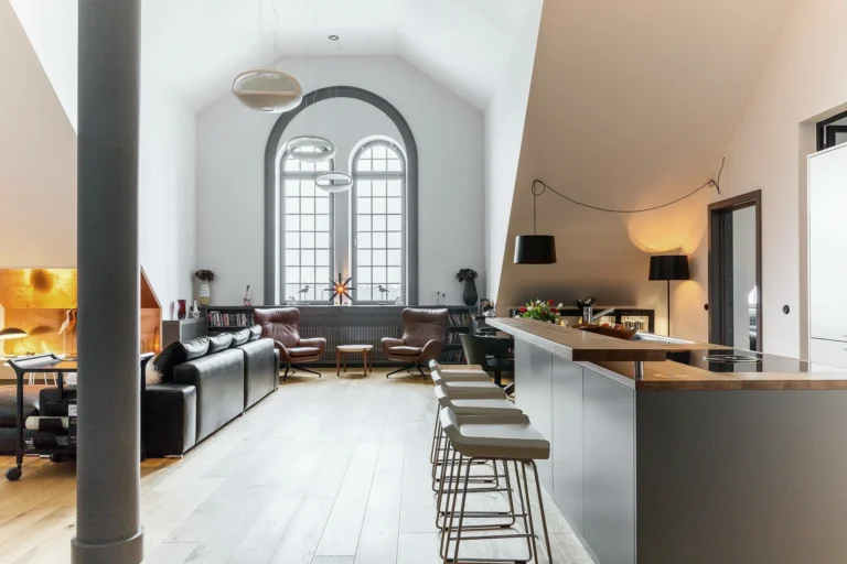 Unique floor between city and islands in Stockholm