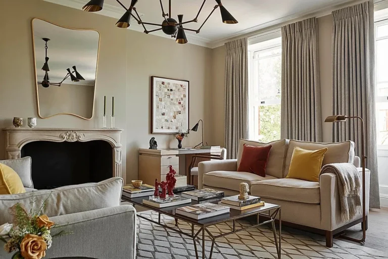 London apartment in neutral colours