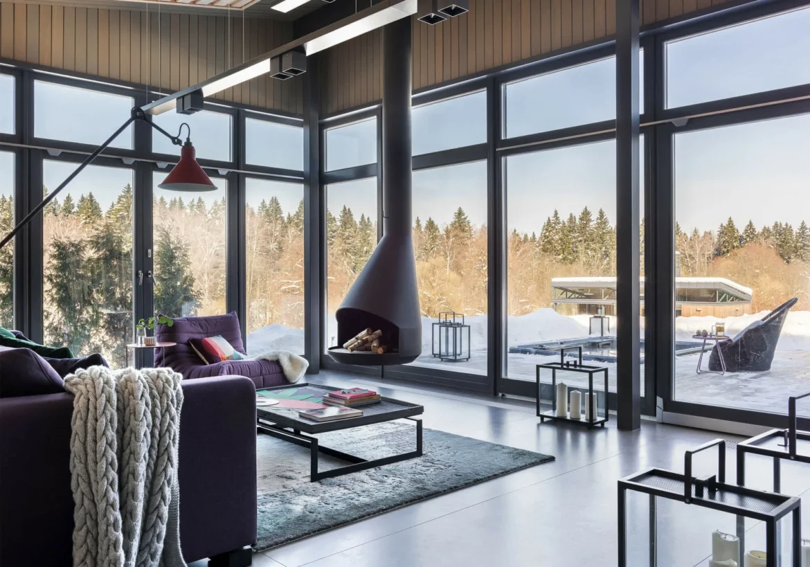 Scandinavian style cabin in Moscow region