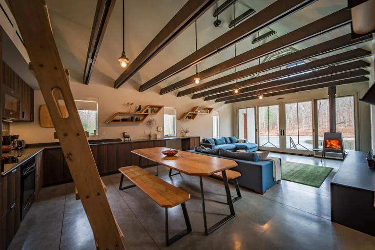 The Pond House | A modern cabin within the forest