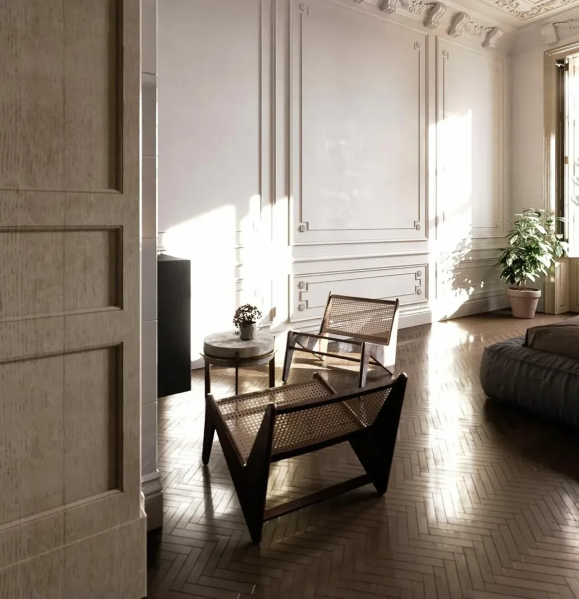 A house in Budapest |in harmony with the atmosphere