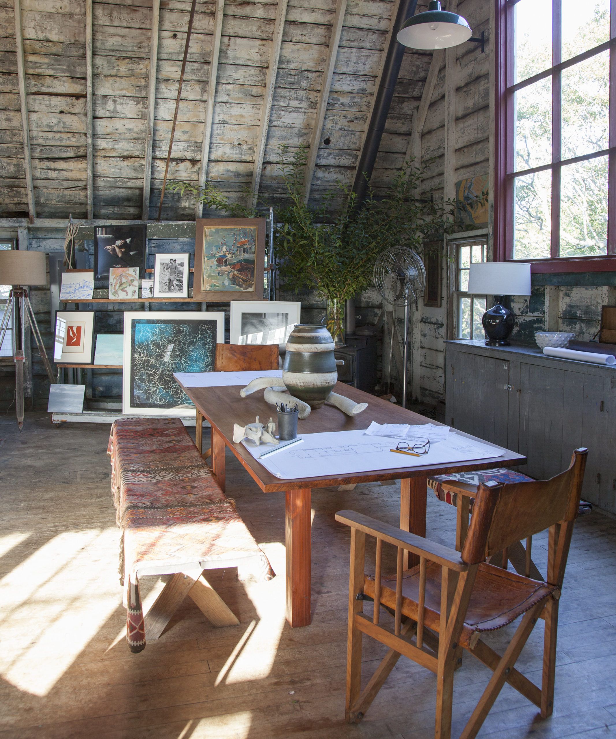 An Artist Studio | A converted barn in Provincetown, MA – House-Diaries.com