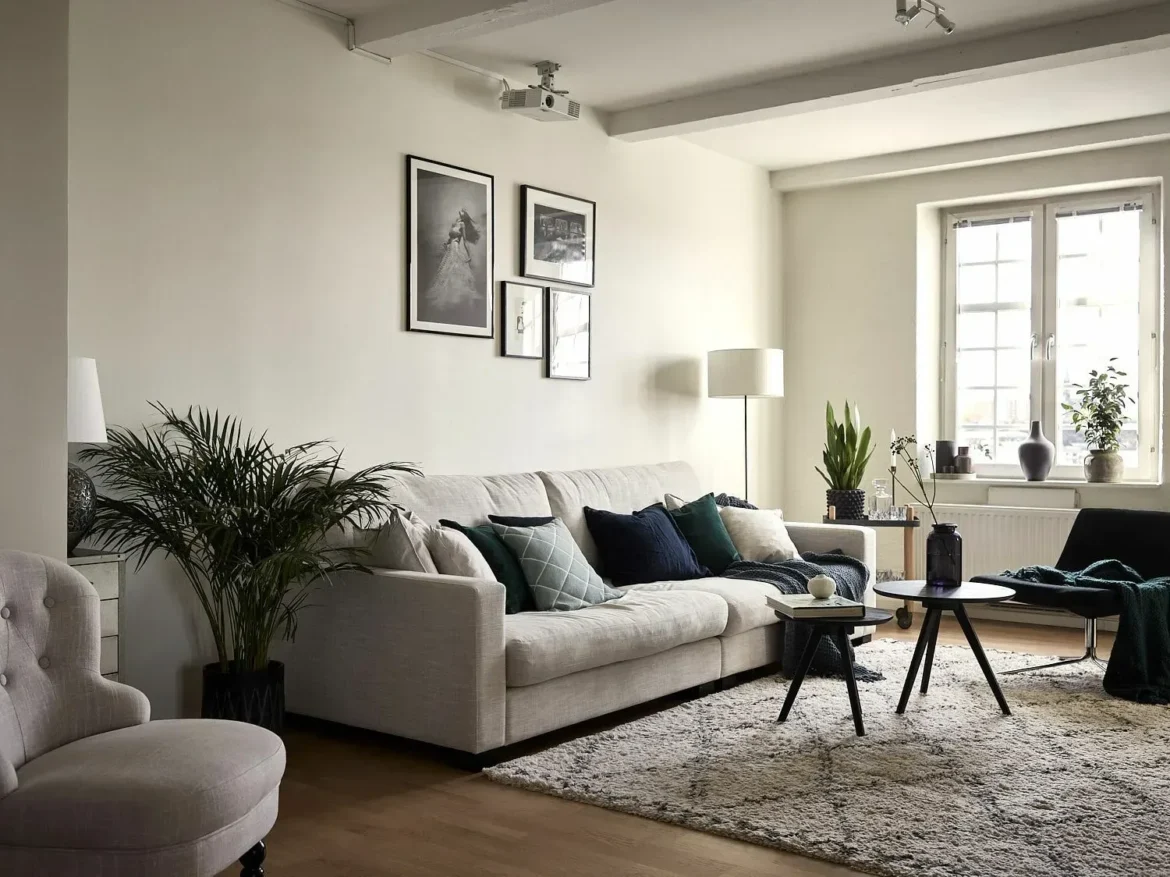 Industrial apartment with sea views in Stockholm