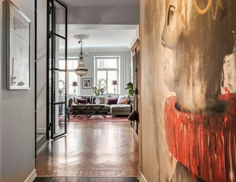 Living in a 120-year-old apartment building with a luxurious line