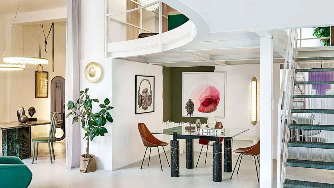 A designer’s loft in Milan, Italy