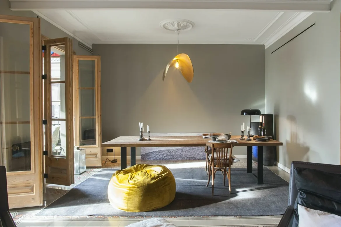 Modernist Apartment with Character in Uptown Barcelona