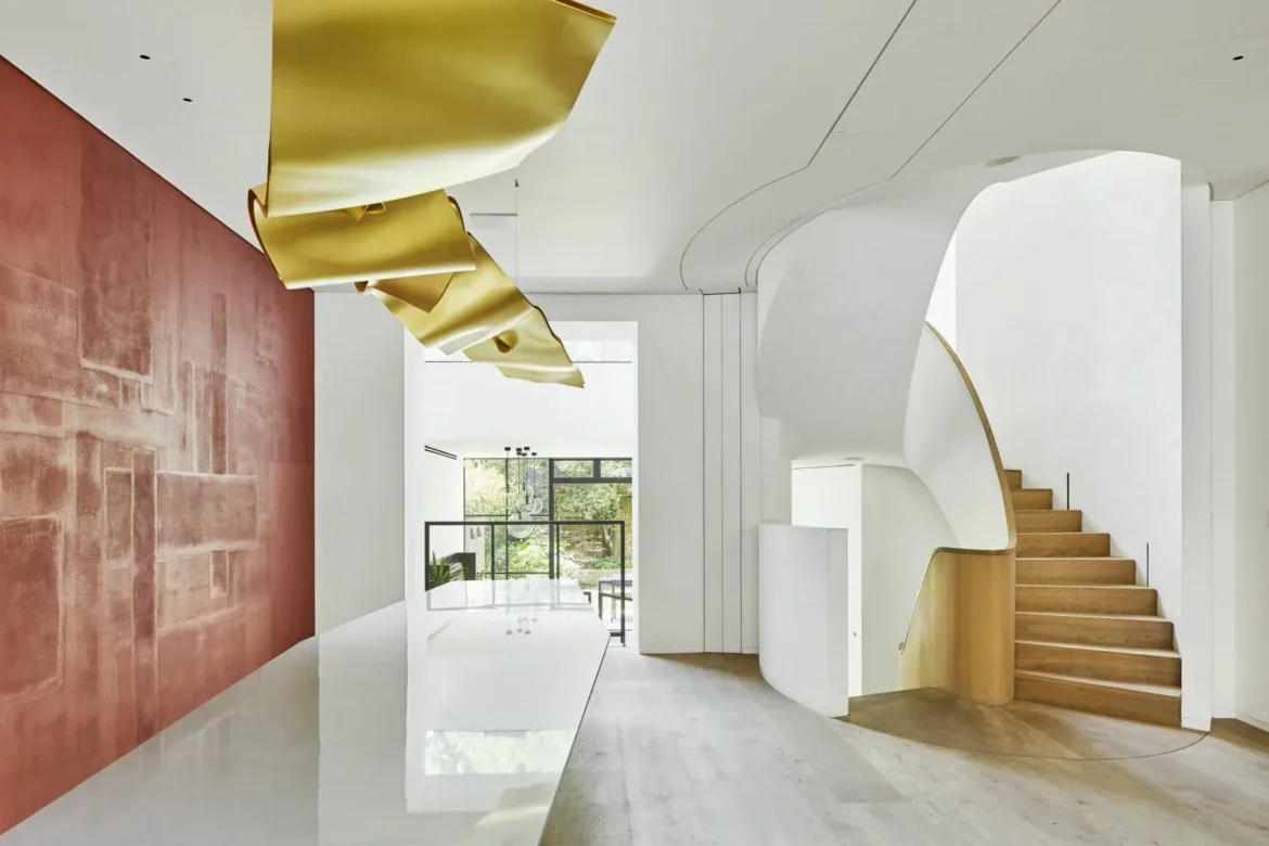 A terraced house in Notting Hill, London