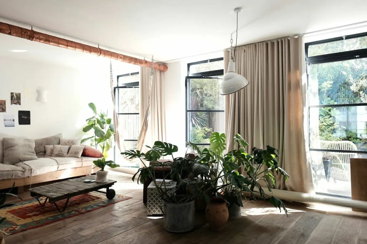 A bohemian loft in London