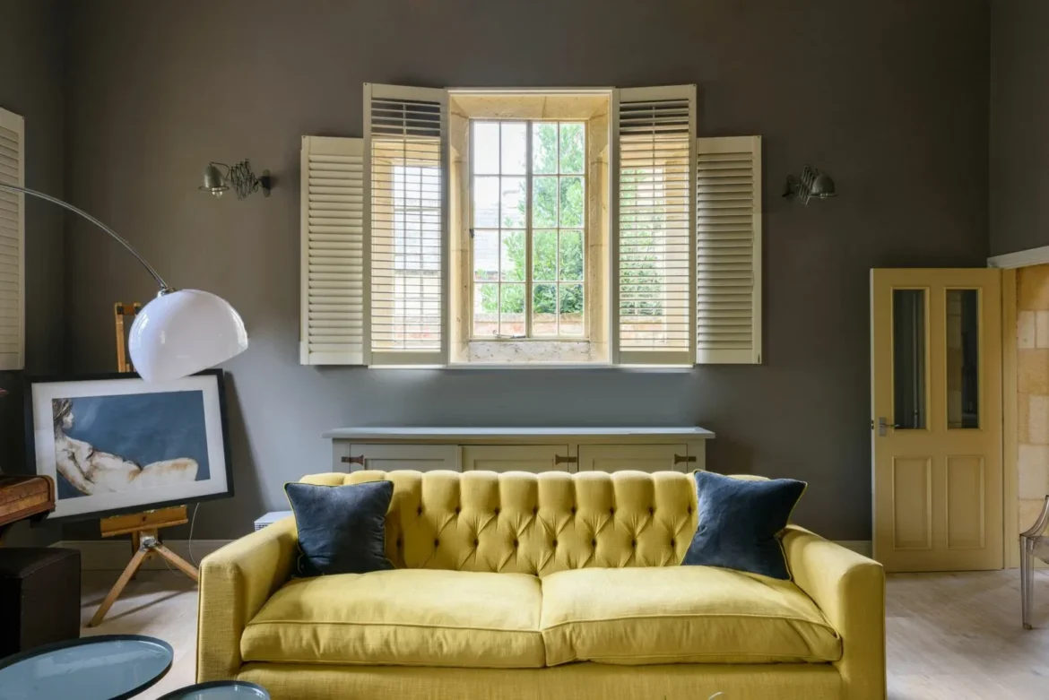 The “Old School” House with a lovely garden